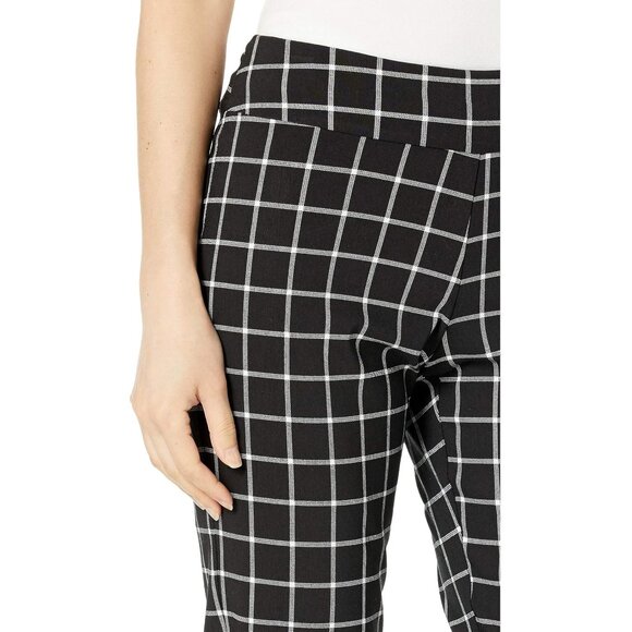 Krazy Larry Pull on Ankle Pants in Black - Picture 4 of 13